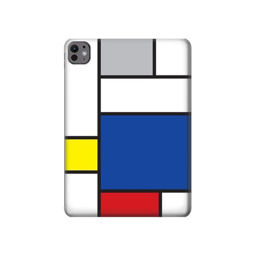 S3536 Modern Art Hülle Schutzhülle Taschen für iPad Pro 11 (2024,2025)