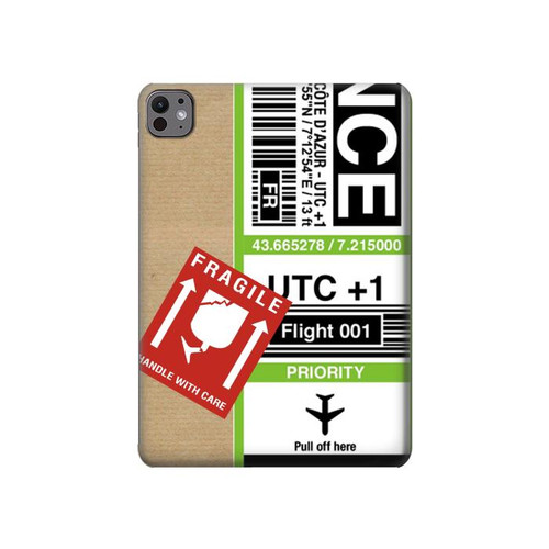 S3543 Luggage Tag Art Hülle Schutzhülle Taschen für iPad Pro 11 (2024,2025)