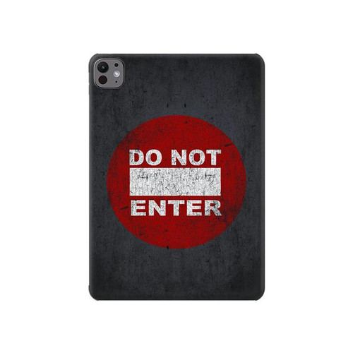S3683 Do Not Enter Hülle Schutzhülle Taschen für iPad Pro 11 (2024,2025)