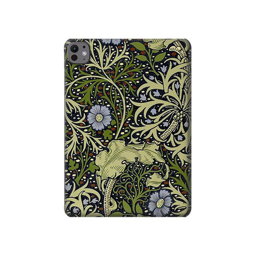 S3792 William Morris Hülle Schutzhülle Taschen für iPad Pro 11 (2024,2025)