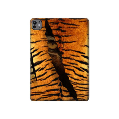 S3951 Tiger Eye Tear Marks Hülle Schutzhülle Taschen für iPad Pro 11 (2024,2025)