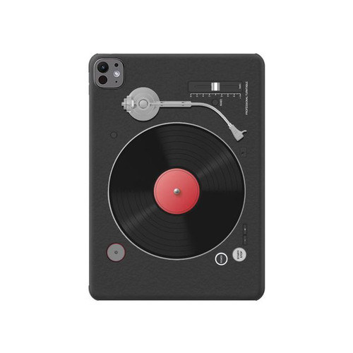 S3952 Turntable Vinyl Record Player Graphic Hülle Schutzhülle Taschen für iPad Pro 11 (2024,2025)