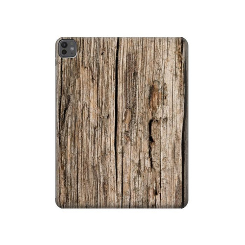 S0600 Wood Graphic Printed Hülle Schutzhülle Taschen für iPad Pro 13 (2024,2025), Air 13 2026