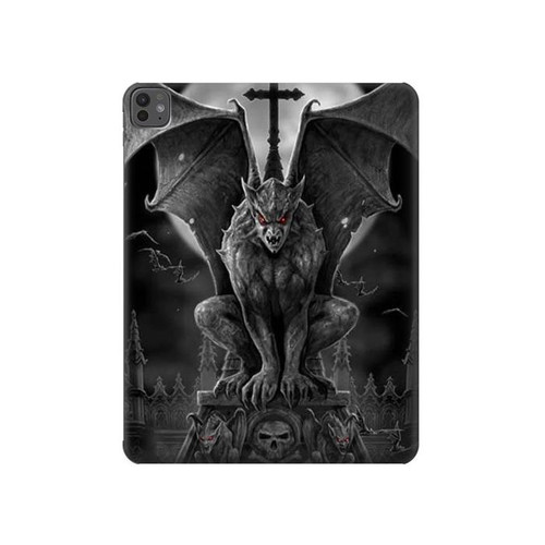 S0850 Gargoyle Devil Demon Hülle Schutzhülle Taschen für iPad Pro 13 (2024,2025)