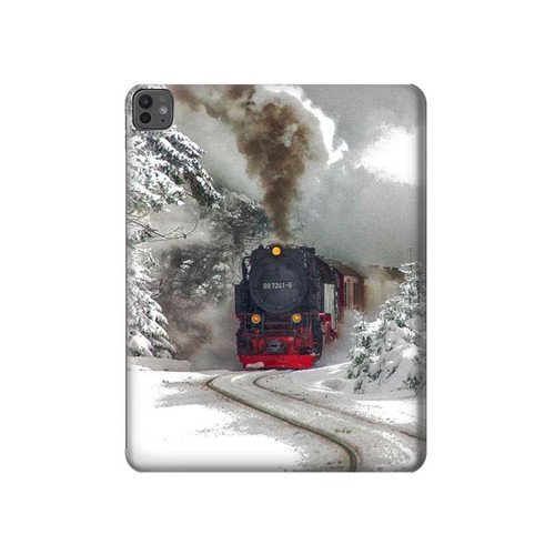 S1509 Steam Train Hülle Schutzhülle Taschen für iPad Pro 13 (2024,2025), Air 13 2026