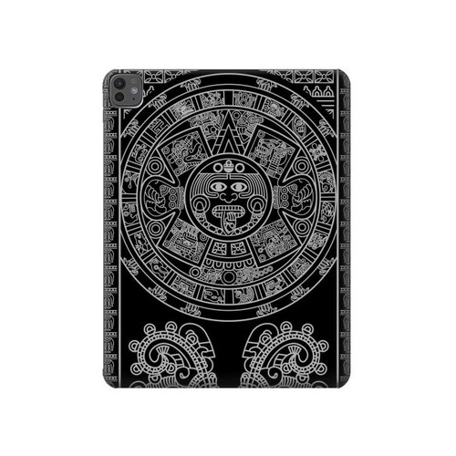 S1838 Mayan Pattern Hülle Schutzhülle Taschen für iPad Pro 13 (2024,2025)