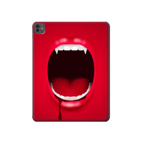 S2103 Vampire Mouth Hülle Schutzhülle Taschen für iPad Pro 13 (2024,2025)