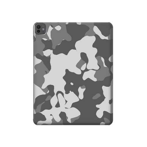 S2186 Gray Camo Camouflage Graphic Printed Hülle Schutzhülle Taschen für iPad Pro 13 (2024,2025)
