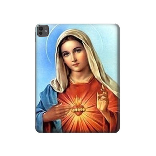 S2420 The Virgin Mary Santa Maria Hülle Schutzhülle Taschen für iPad Pro 13 (2024,2025), Air 13 2026