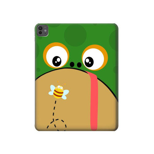 S2765 Frog Bee Cute Cartoon Hülle Schutzhülle Taschen für iPad Pro 13 (2024,2025), Air 13 2026