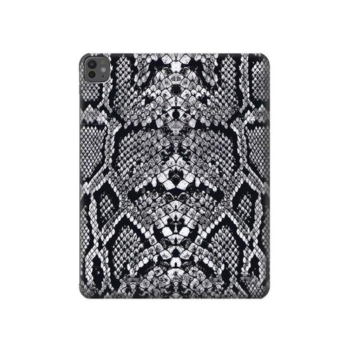 S2855 White Rattle Snake Skin Graphic Printed Hülle Schutzhülle Taschen für iPad Pro 13 (2024,2025), Air 13 2026