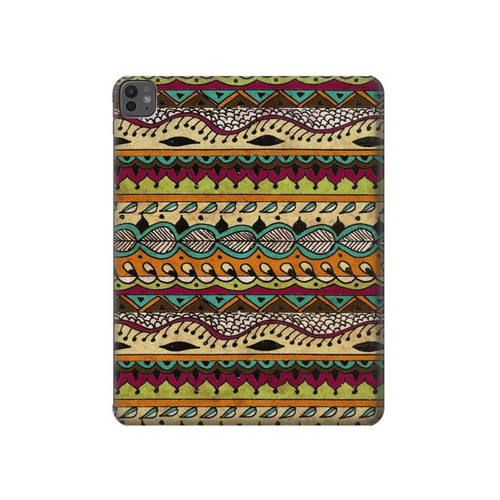 S2860 Aztec Boho Hippie Pattern Hülle Schutzhülle Taschen für iPad Pro 13 (2024,2025), Air 13 2026