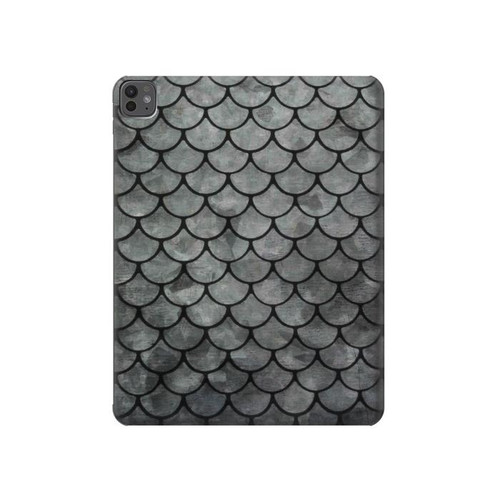 S2950 Silver Fish Scale Hülle Schutzhülle Taschen für iPad Pro 13 (2024,2025), Air 13 2026