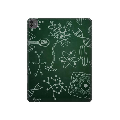 S3211 Science Green Board Hülle Schutzhülle Taschen für iPad Pro 13 (2024,2025)
