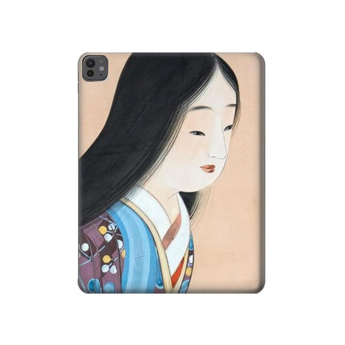 S3483 Japan Beauty Kimono Hülle Schutzhülle Taschen für iPad Pro 13 (2024,2025)