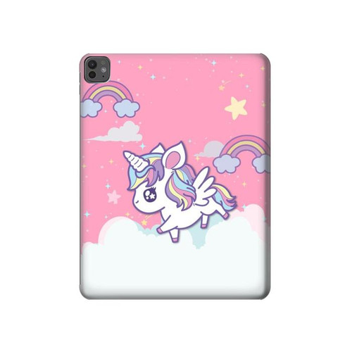 S3518 Unicorn Cartoon Hülle Schutzhülle Taschen für iPad Pro 13 (2024,2025)