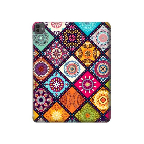 S3943 Maldalas Pattern Hülle Schutzhülle Taschen für iPad Pro 13 (2024,2025)