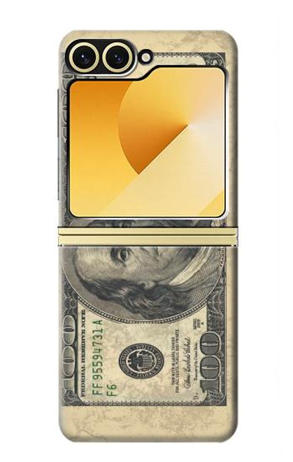 S0702 Money Dollars Hülle Schutzhülle Taschen für Samsung Galaxy Z Flip 6, Flip 7 FE