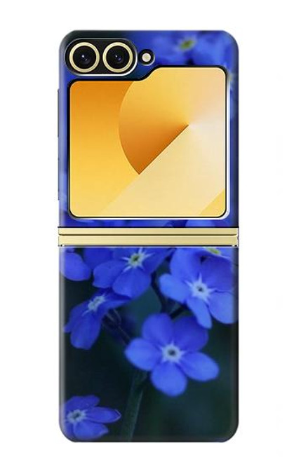 S0782 Forget me not Hülle Schutzhülle Taschen für Samsung Galaxy Z Flip 6, Flip 7 FE