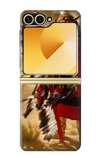 S0817 Red Indian Hülle Schutzhülle Taschen für Samsung Galaxy Z Flip 6, Flip 7 FE