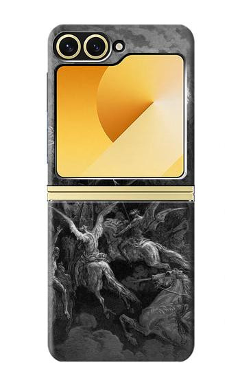S1026 Gustave Dore Paradise Lost Hülle Schutzhülle Taschen für Samsung Galaxy Z Flip 6, Flip 7 FE