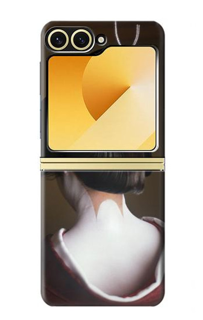 S1337 Japan Geisha Neck Hülle Schutzhülle Taschen für Samsung Galaxy Z Flip 6