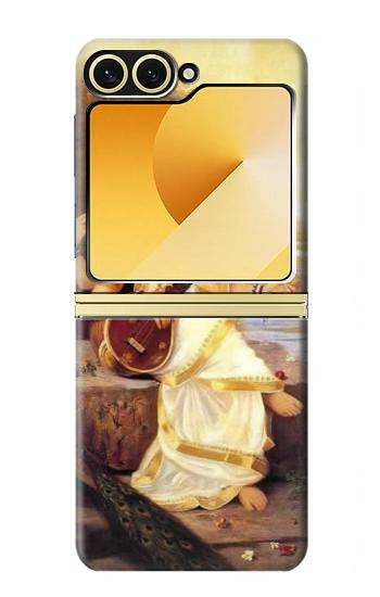 S1420 Saraswati Hindu Goddess Hülle Schutzhülle Taschen für Samsung Galaxy Z Flip 6, Flip 7 FE