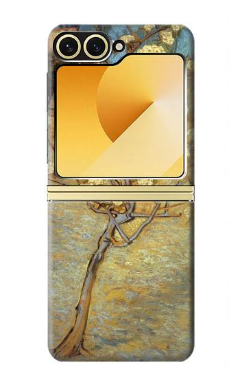 S1978 Van Gogh Letter Pear Tree Blossom Hülle Schutzhülle Taschen für Samsung Galaxy Z Flip 6, Flip 7 FE