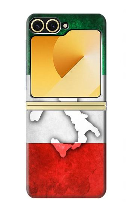 S2338 Italy Flag Hülle Schutzhülle Taschen für Samsung Galaxy Z Flip 6, Flip 7 FE