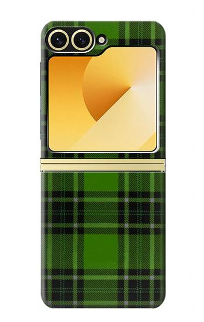 S2373 Tartan Green Pattern Hülle Schutzhülle Taschen für Samsung Galaxy Z Flip 6