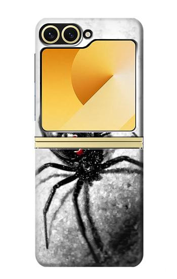 S2386 Black Widow Spider Hülle Schutzhülle Taschen für Samsung Galaxy Z Flip 6, Flip 7 FE