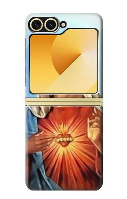 S2420 The Virgin Mary Santa Maria Hülle Schutzhülle Taschen für Samsung Galaxy Z Flip 6, Flip 7 FE