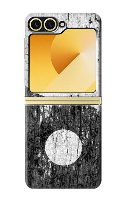 S2489 Yin Yang Wood Graphic Printed Hülle Schutzhülle Taschen für Samsung Galaxy Z Flip 6, Flip 7 FE