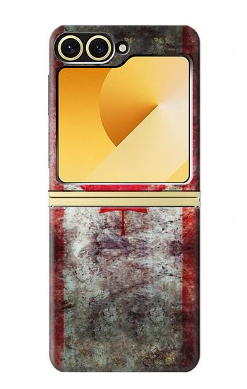 S2490 Canada Maple Leaf Flag Texture Hülle Schutzhülle Taschen für Samsung Galaxy Z Flip 6, Flip 7 FE