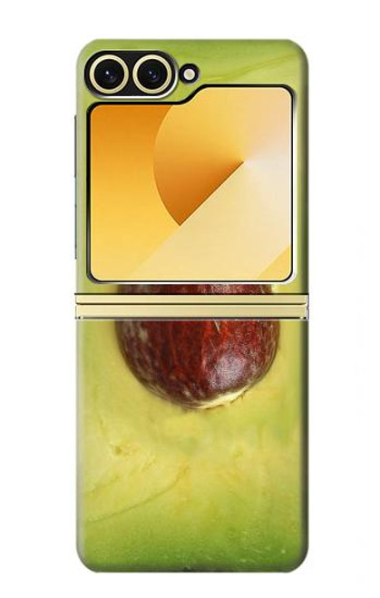 S2552 Avocado Fruit Hülle Schutzhülle Taschen für Samsung Galaxy Z Flip 6, Flip 7 FE