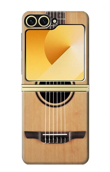S2819 Classical Guitar Hülle Schutzhülle Taschen für Samsung Galaxy Z Flip 6, Flip 7 FE