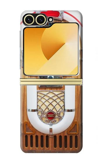 S2853 Jukebox Music Playing Device Hülle Schutzhülle Taschen für Samsung Galaxy Z Flip 6, Flip 7 FE