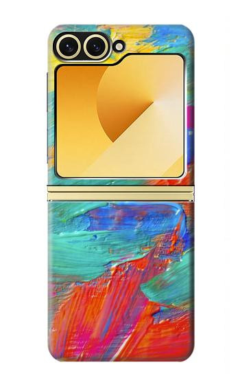 S2942 Brush Stroke Painting Hülle Schutzhülle Taschen für Samsung Galaxy Z Flip 6, Flip 7 FE