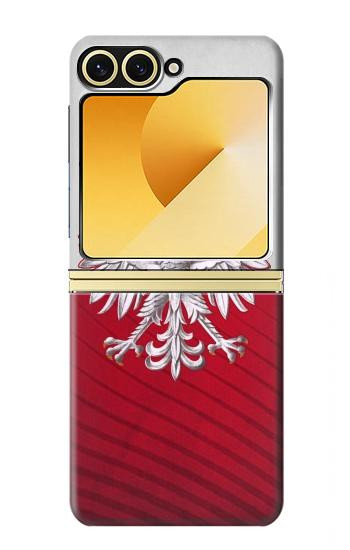 S3005 Poland Football Soccer Hülle Schutzhülle Taschen für Samsung Galaxy Z Flip 6, Flip 7 FE