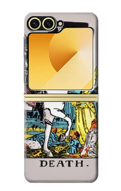 S3008 Tarot Card Death Hülle Schutzhülle Taschen für Samsung Galaxy Z Flip 6, Flip 7 FE