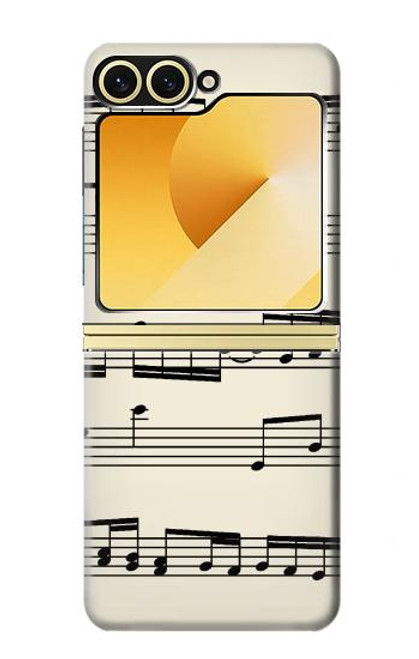 S3082 Music Sheet Hülle Schutzhülle Taschen für Samsung Galaxy Z Flip 6