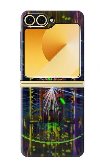 S3545 Quantum Particle Collision Hülle Schutzhülle Taschen für Samsung Galaxy Z Flip 6, Flip 7 FE