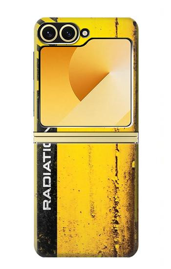 S3714 Radiation Warning Hülle Schutzhülle Taschen für Samsung Galaxy Z Flip 6, Flip 7 FE