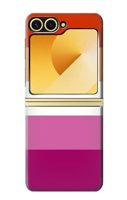 S3887 Lesbian Pride Flag Hülle Schutzhülle Taschen für Samsung Galaxy Z Flip 6