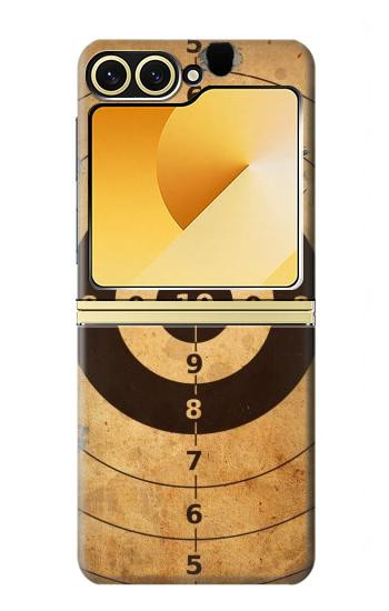 S3894 Paper Gun Shooting Target Hülle Schutzhülle Taschen für Samsung Galaxy Z Flip 6, Flip 7 FE