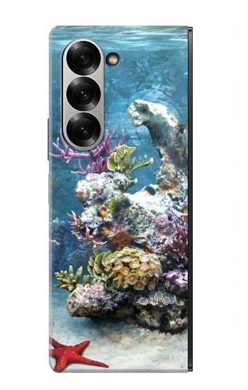 S0227 Aquarium Hülle Schutzhülle Taschen für Samsung Galaxy Z Fold 6
