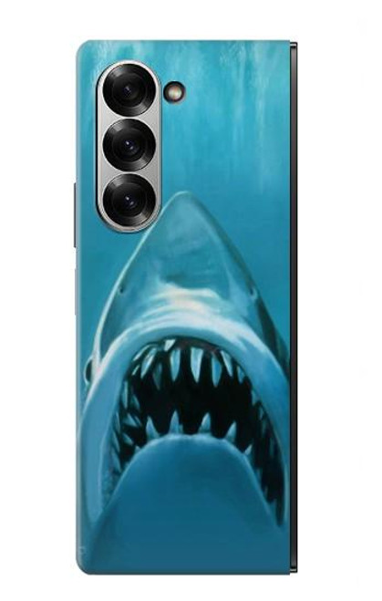 S0830 White Shark Hülle Schutzhülle Taschen für Samsung Galaxy Z Fold 6