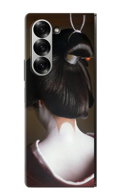 S1337 Japan Geisha Neck Hülle Schutzhülle Taschen für Samsung Galaxy Z Fold 6
