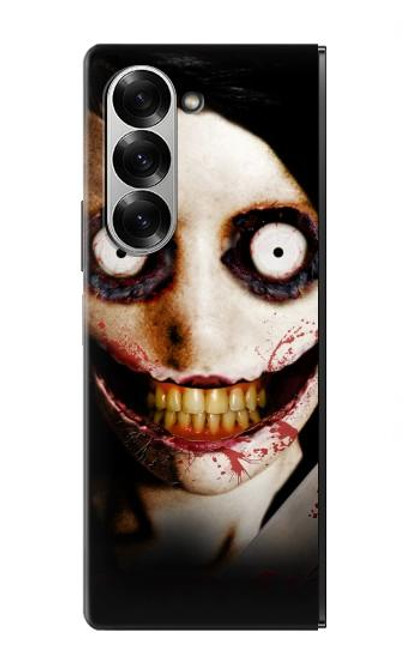 S1344 Jeff the Killer Hülle Schutzhülle Taschen für Samsung Galaxy Z Fold 6