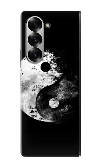 S1372 Moon Yin-Yang Hülle Schutzhülle Taschen für Samsung Galaxy Z Fold 6